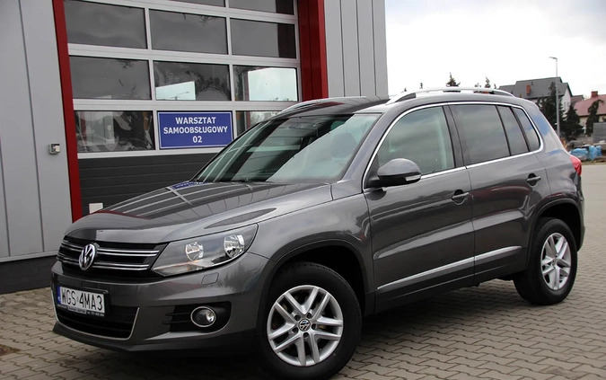 Volkswagen Tiguan cena 52900 przebieg: 184000, rok produkcji 2013 z Gostynin małe 781